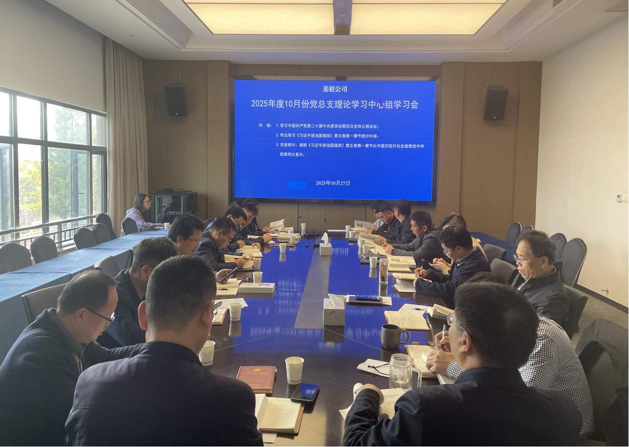 公司党总支召开会议传达学习党的二十届四中全会精神